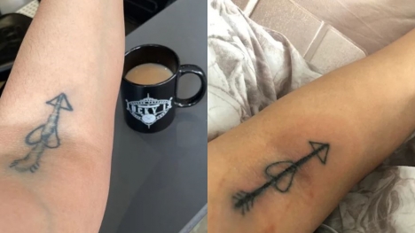 Woman spends $2,000 to fix drunken tattoo mistake