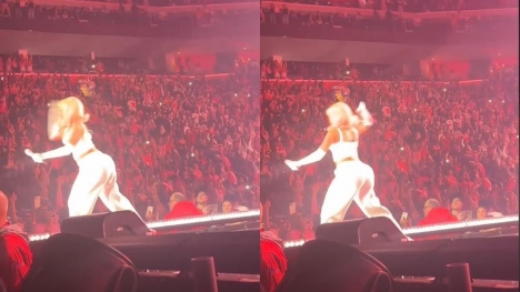 Nicki Minaj retaliates after being hit by object onstage