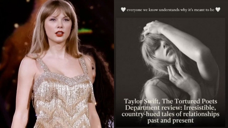 Taylor Swift responds to review of new album 'Tortured Poets Department'