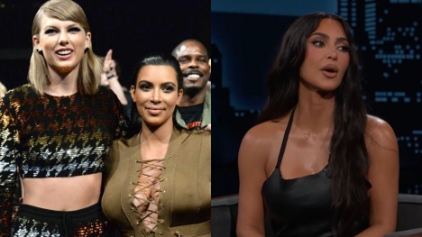 Kim Kardashian insists 'Life is good' in first interview after Taylor Swift releases 'diss track' aimed at her