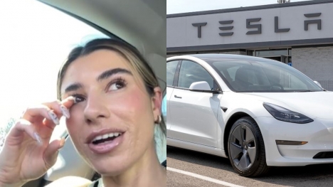  Woman endures terrifying ordeal in Tesla after being stuck in car for 40 minutes