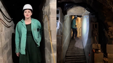 Woman spent $50,000 building an amazing 'tunnel system' beneath her home