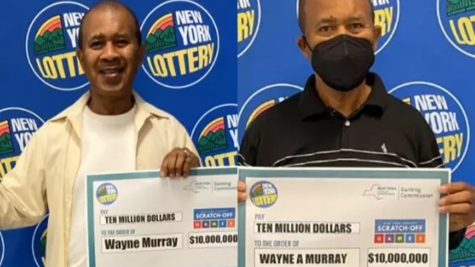 NYC man strikes jackpot twice: wins $10M scratch-off a year after winning $10M with bought card