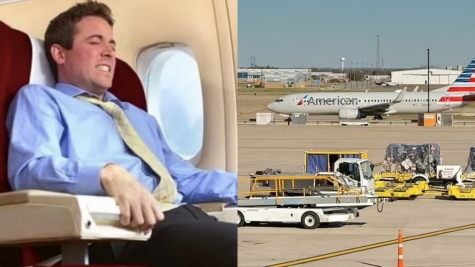 Male passenger who farted excessively left American Airlines flight delayed