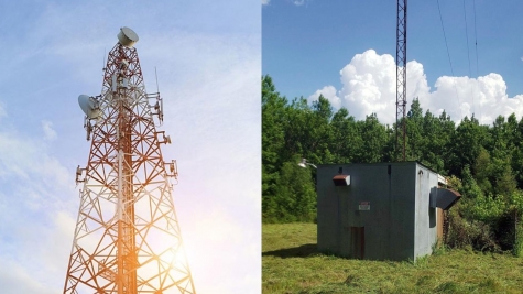 People were stunned after 200-foot radio tower disappeared without a trace