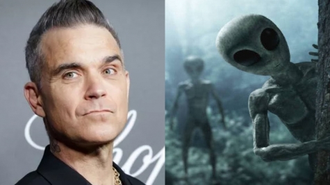 Robbie Williams states aliens are looking for him due to the fame and benefits from him