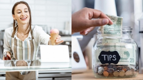 Ice cream shop worker was fired for accepting $100 tip