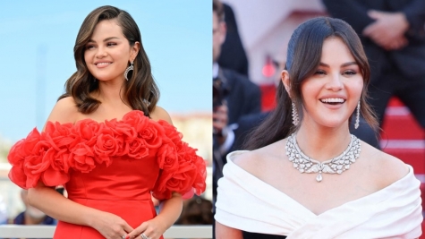 Selena Gomez spots sharing a kiss with boyfriend Benny Blanco during their date 