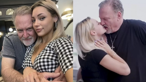 23-year-old model protects 62-year old boyfriend from negative comments about their relationship