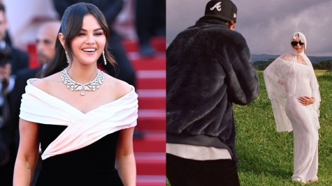 Selena Gomez spots sharing a kiss with boyfriend Benny Blanco during their date 
