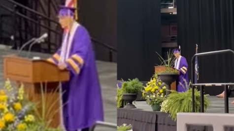 Kentucky graduate was withheld diploma by school for going 'off script' in his graduation speech