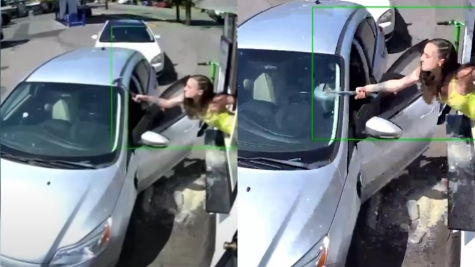 Furious barista breaks customer's windshield after getting drinks thrown in face