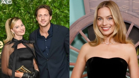 Margot Robbie is expecting to welcome her first baby with husband Tom Ackerley