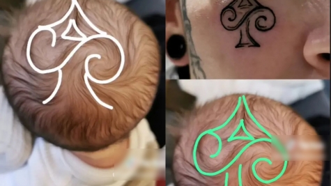 Woman who gets boyfriend’s name TATTOOED  across her forehead claims she will regret it