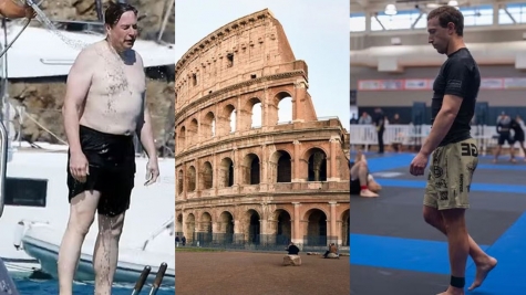 Elon Musk and Mark Zuckerberg offered Rome's Colosseum as venue for cage fight