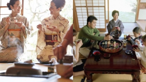 Why people in Japan sit on the floor while they eat their food