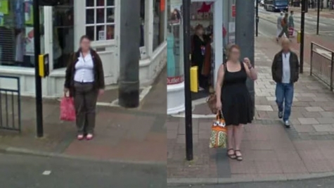 Google maps captures woman standing in the same spot in Carlisle NINE years apart