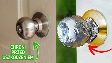 Here's why you should wrap your doorknob with foil when you're alone