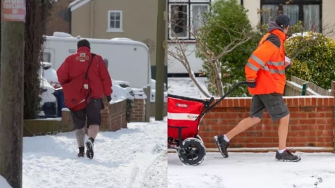 Secret behind postmen's wear shorts all year round no matter the weather