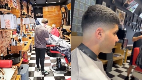 'Male only' Adelaide barber shop tries to ban women from entering to provide a 'sanctuary' for men