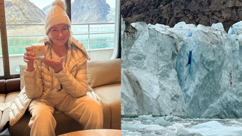 Martha Stewart slammed for removing 'small ICEBERG' from Greenland to use in COCKTAIL 