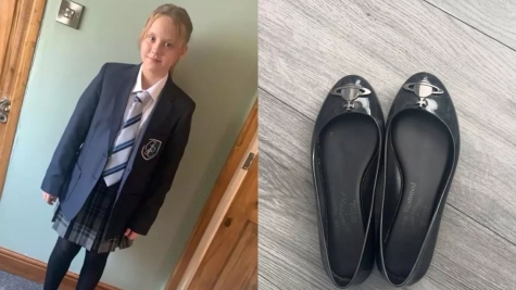 Schoolgirl sent home from school on first day for wearing Vivienne Westwood shoes