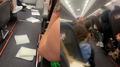 EasyJet flight is canceled as a passenger 'defecated on the toilet floor