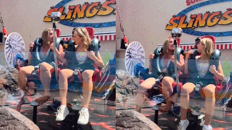 Footage captures woman’s foot bent in half on a popular slingshot ride