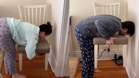 Chair challenge goes viral as it's nearly impossible for men