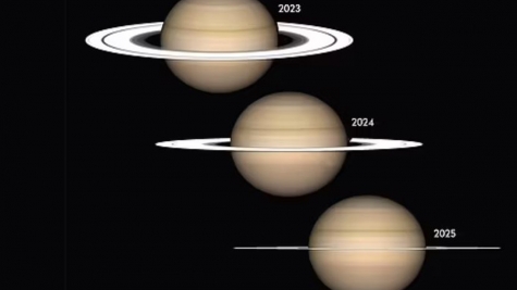 NASA reveals Saturn's rings will DISAPPEAR in 2025