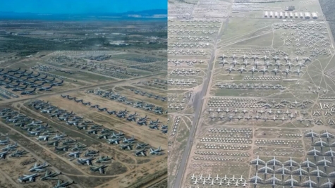 World's largest aircraft boneyard has over 4,000 planes