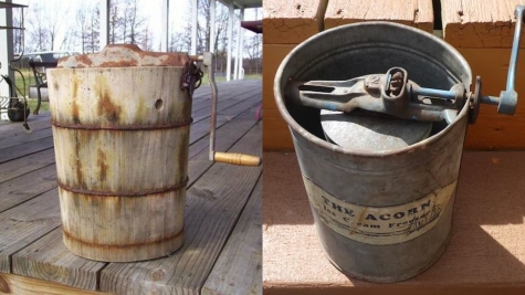 Old-style ice cream makers: a journey into the evolution and fading of traditional ice cream making