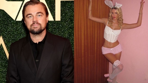 Leonardo DiCaprio's  'three word response' to Playboy model, 22 after she slamed him 'too weird and old'