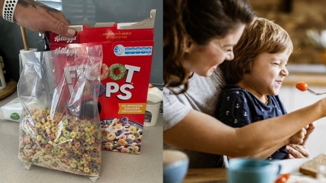 Mum stunned after spending $10 on 'half empty' bag of Froot Loops