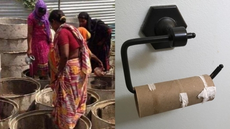 Why do most Indians not use toilet paper when going to the bathroom?