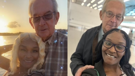 23-year-old model protects 62-year old boyfriend from negative comments about their relationship