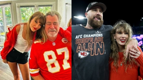 Travis Kelce's Dad responds to conspiracy theory about Taylor Swift