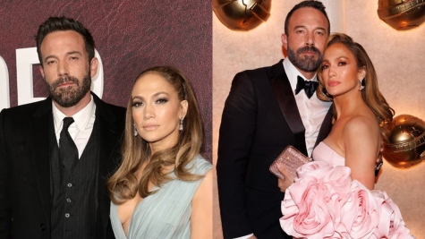 Ben Affleck and Jennifer Lopez spotted sharing an awkward kiss during latest outing amid divorce speculations