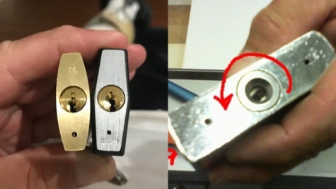 People are just realizing the purpose of the little hole at the bottom of a padlock