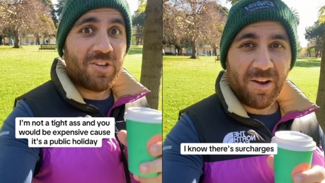 Man stuns with outrageous $8.18 charge for cappuccino in public holiday