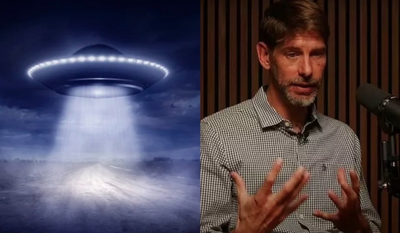 Former US Air Force officer insists on seeing a ‘floating red’ UFO in California sky, leaving patrols screaming and scared 
