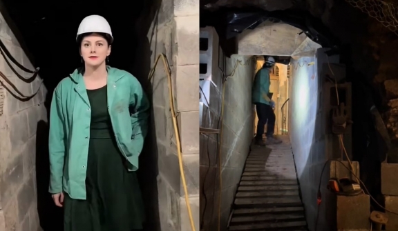 Woman spent $50,000 building an amazing 'tunnel system' beneath her home