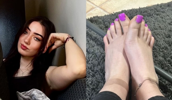 Girl quits job after earning thousands selling FEET pics online