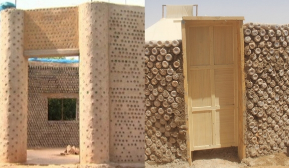 Nigerians turn plastic bottles into earthquake-proof homes stronger than bricks