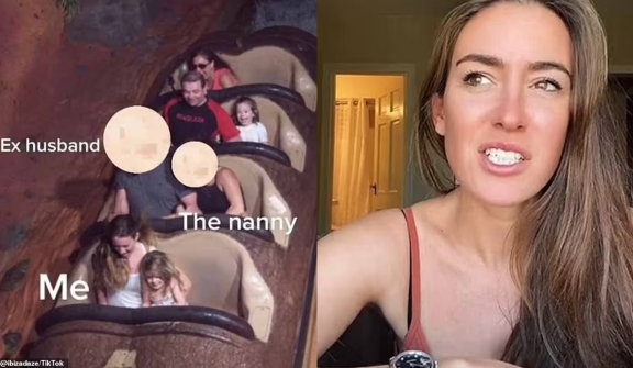 Woman spots ex-husband and former nanny cuddling 'a little too close' in Disney vacation 