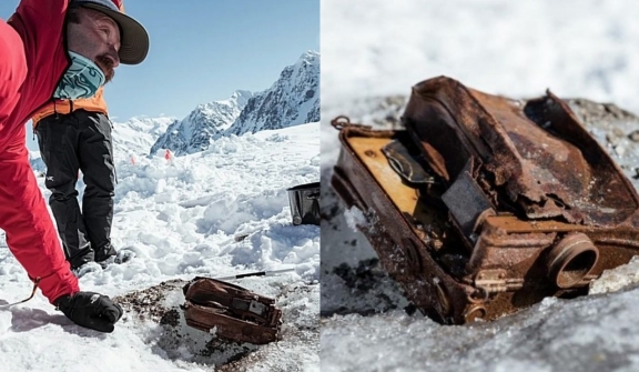 Camera left behind at the Yukon Glacier found intact after 85 years, containing many fascinating photos