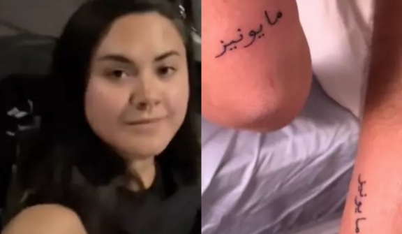 Tourist left stunned after discovering the true meaning of impulsive Arabic tattoo