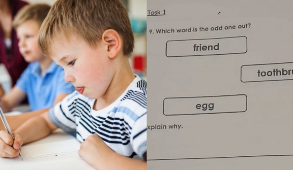 First-graders homework assignment stumps thousands of parents with its final answer