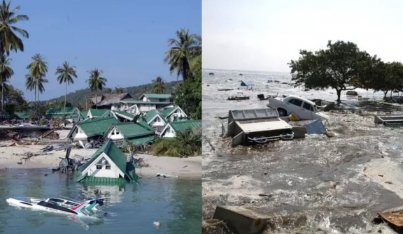 Tourist's footage captures the start of a disaster that claimed 227,000 lives in 14 countries