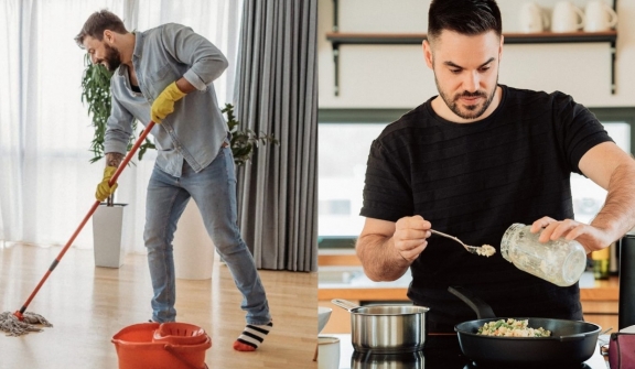 Scientific study reveals that men who cook and clean are highly attractive to women